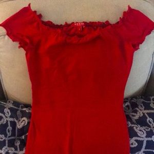 Guess red brand new never worn dress